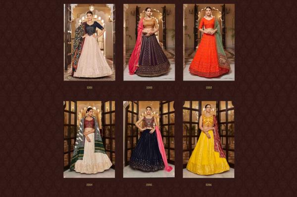 Kf Bridesmaid 24 New Exclusive Georgette Designer Lehenga Choli Collection